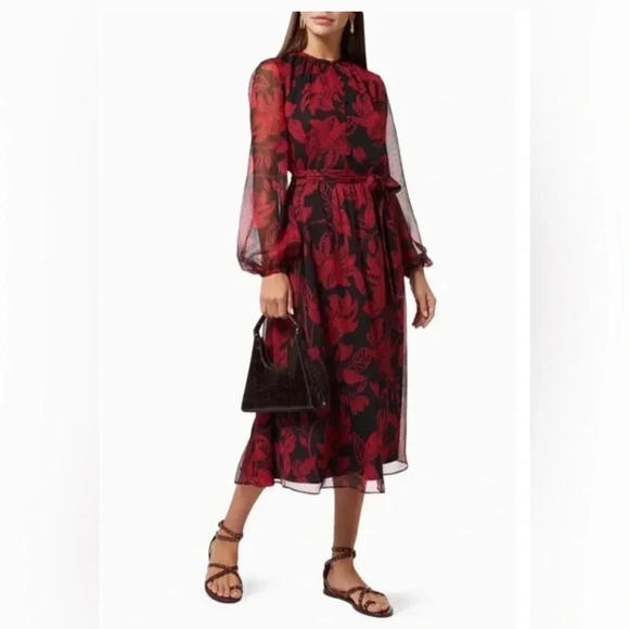 ! Ted Baker Hadlee Rococo Dress Size 2 (6-8 in us) - Picture 1 of 6